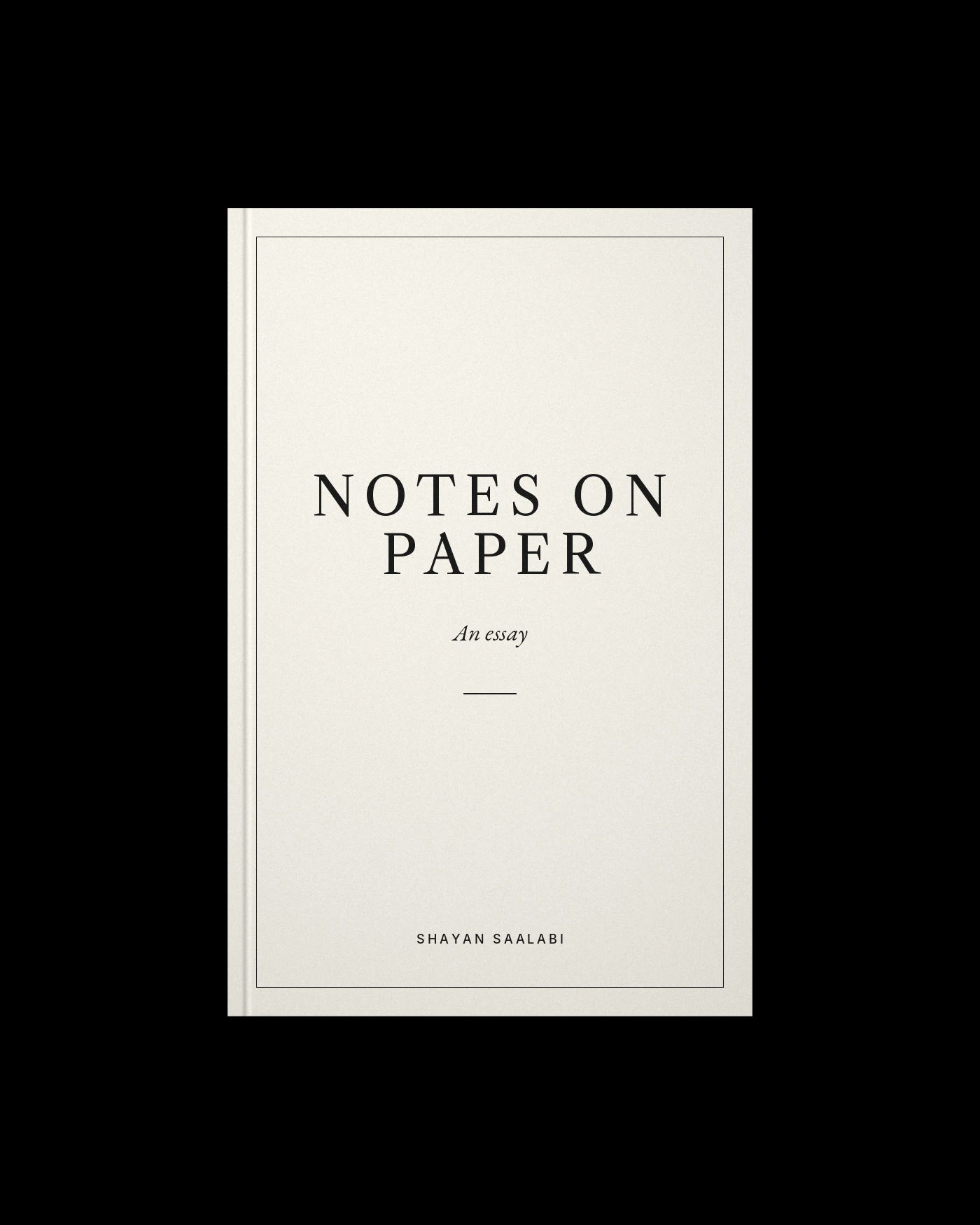 Notes on Paper, An essay — image 2 of 3