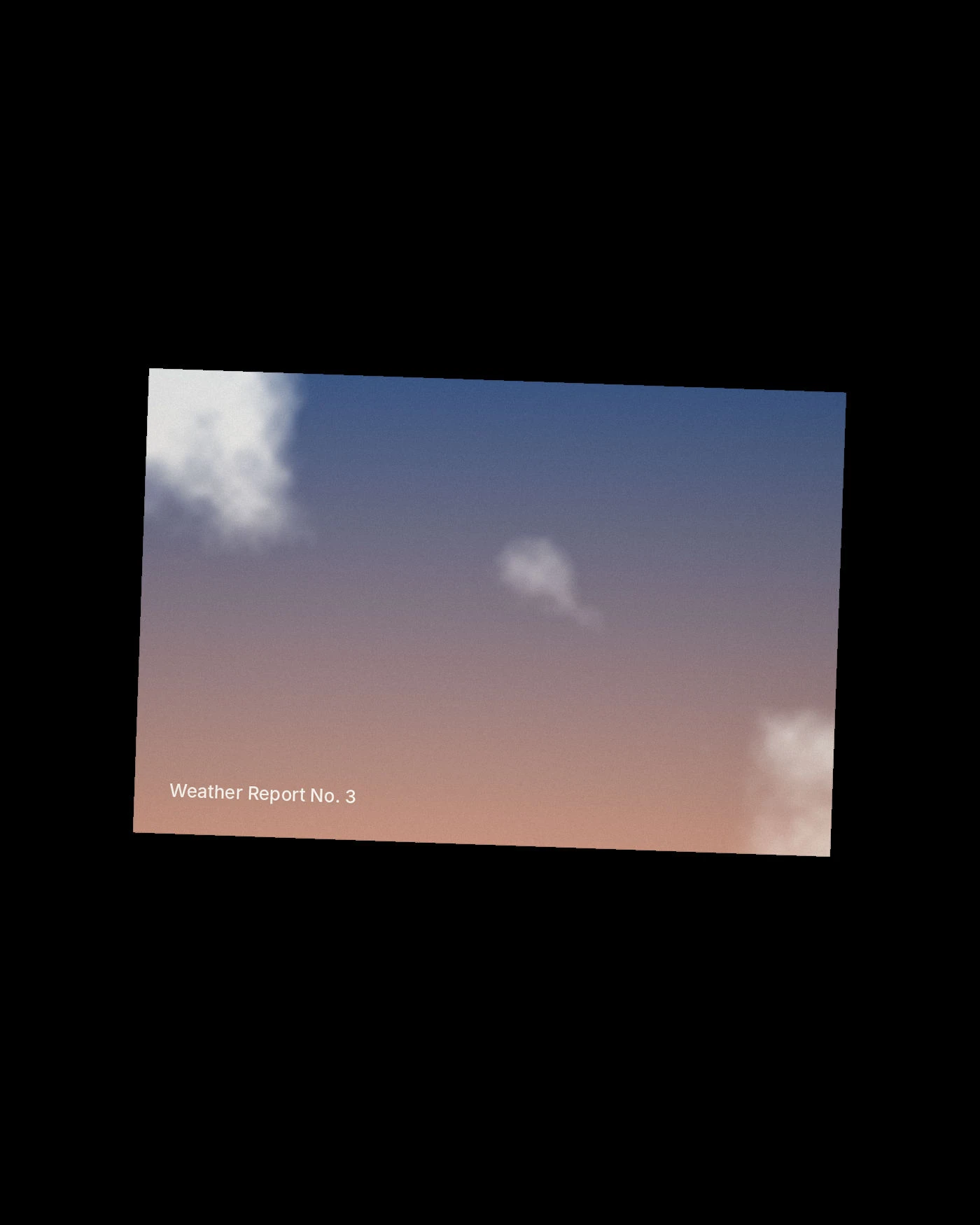 Weather Report, Twelve postcards — image 3 of 3